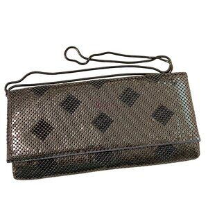 Mesh Chainmail Evening Bag Clutch Purse Crossbody Castlecore Glam Futuristic